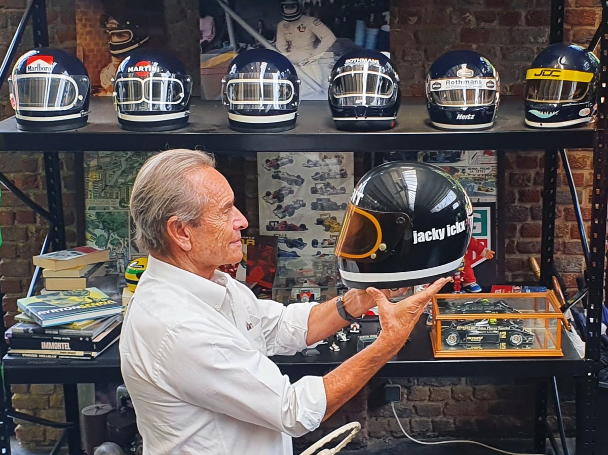 Jacky Ickx Casques Jacky Ickx